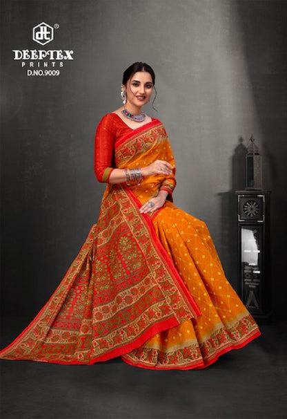 Prime Time Vol 9 Deeptex Prints Cotton Sarees