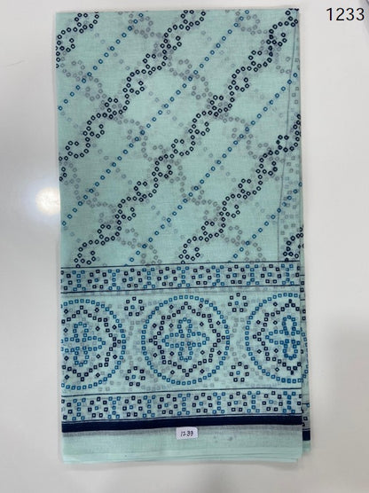 Printed-0601 Shree Ganesh Cotton Dupatta