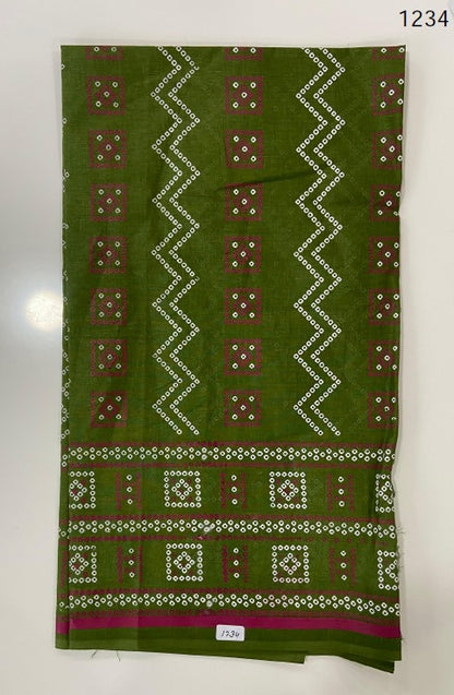 Printed-0601 Shree Ganesh Cotton Dupatta