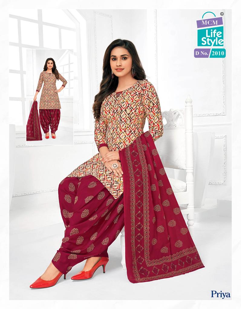 Women's Printed And Light Embroidered Pure Cotton Suit Dress Material,  Along with Printed Pure Chiffon Dupatta