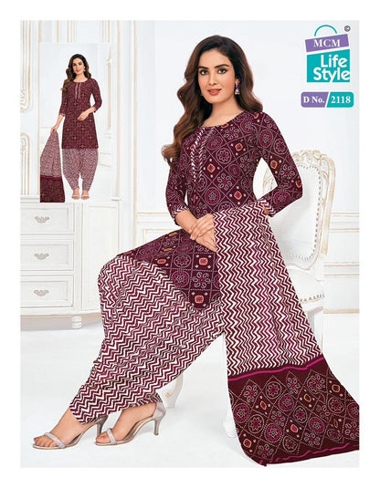 Priya Vol 21 Mcm Lifestyle Patiyala Style Suits