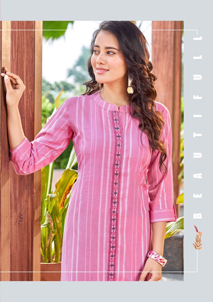 Priyal Vol 11 Mittoo Handloom Straight Cut Kurtis