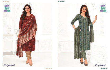 Priyalaxmi Vol 28 Mcm Lifestyle Cotton Readymade Pant Style Suits