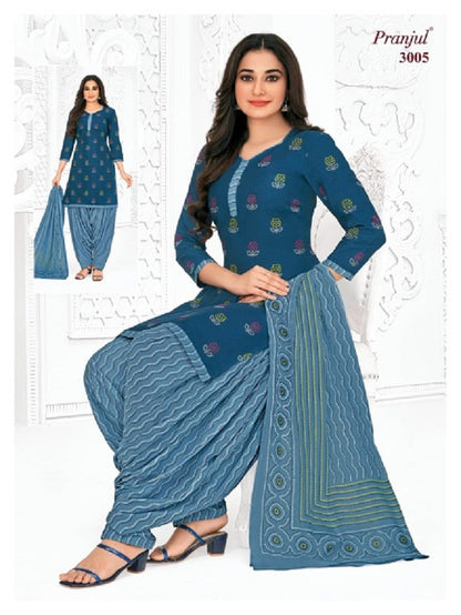 Priyanshi Vol 30 Pranjul Cotton Dress Material