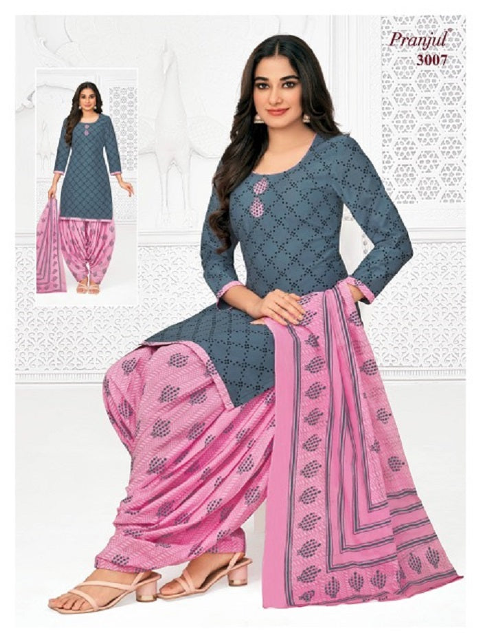 Priyanshi Vol 30 Pranjul Readymade Cotton Patiyala Suits