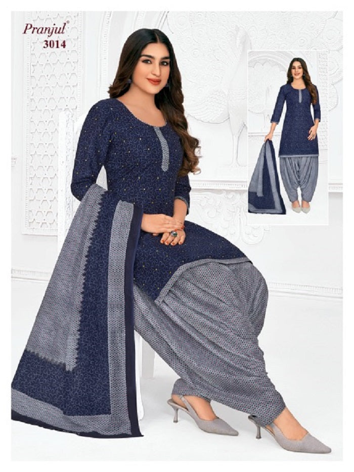 Pranjul Priyanshi Vol 28 Readymade Patiala Designs Cotton Suit Exporter