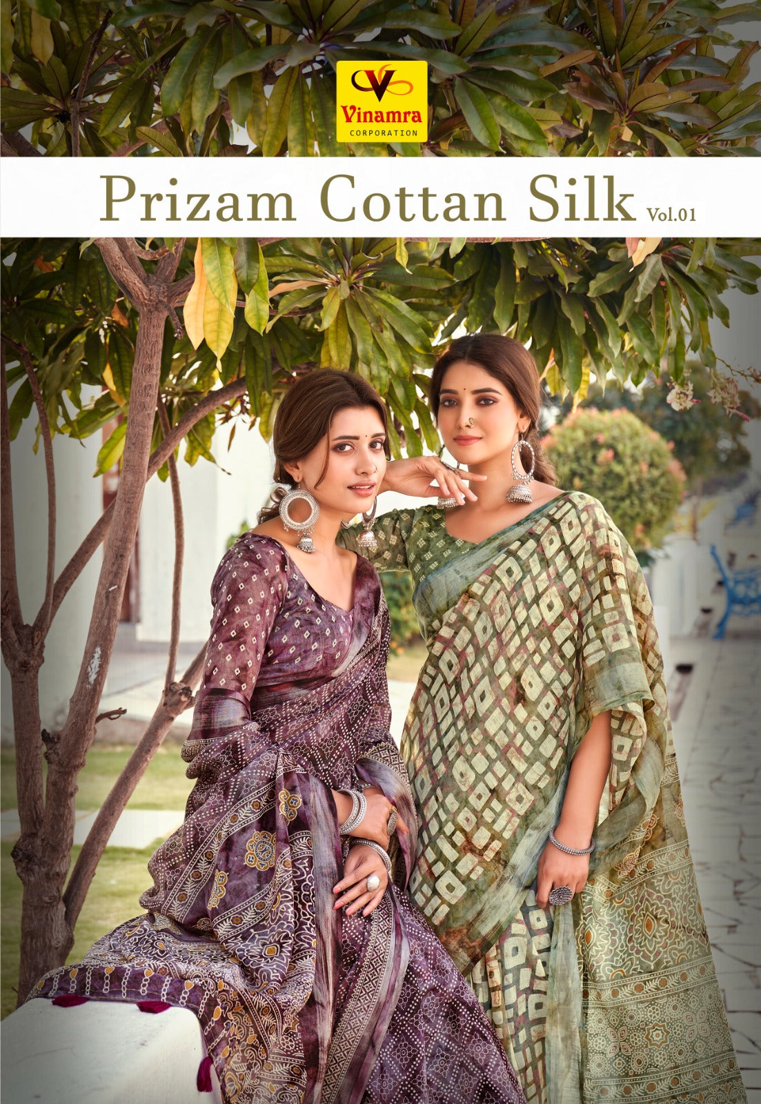 Prizam Cotton Silk Vol 1 Vinamra Sarees