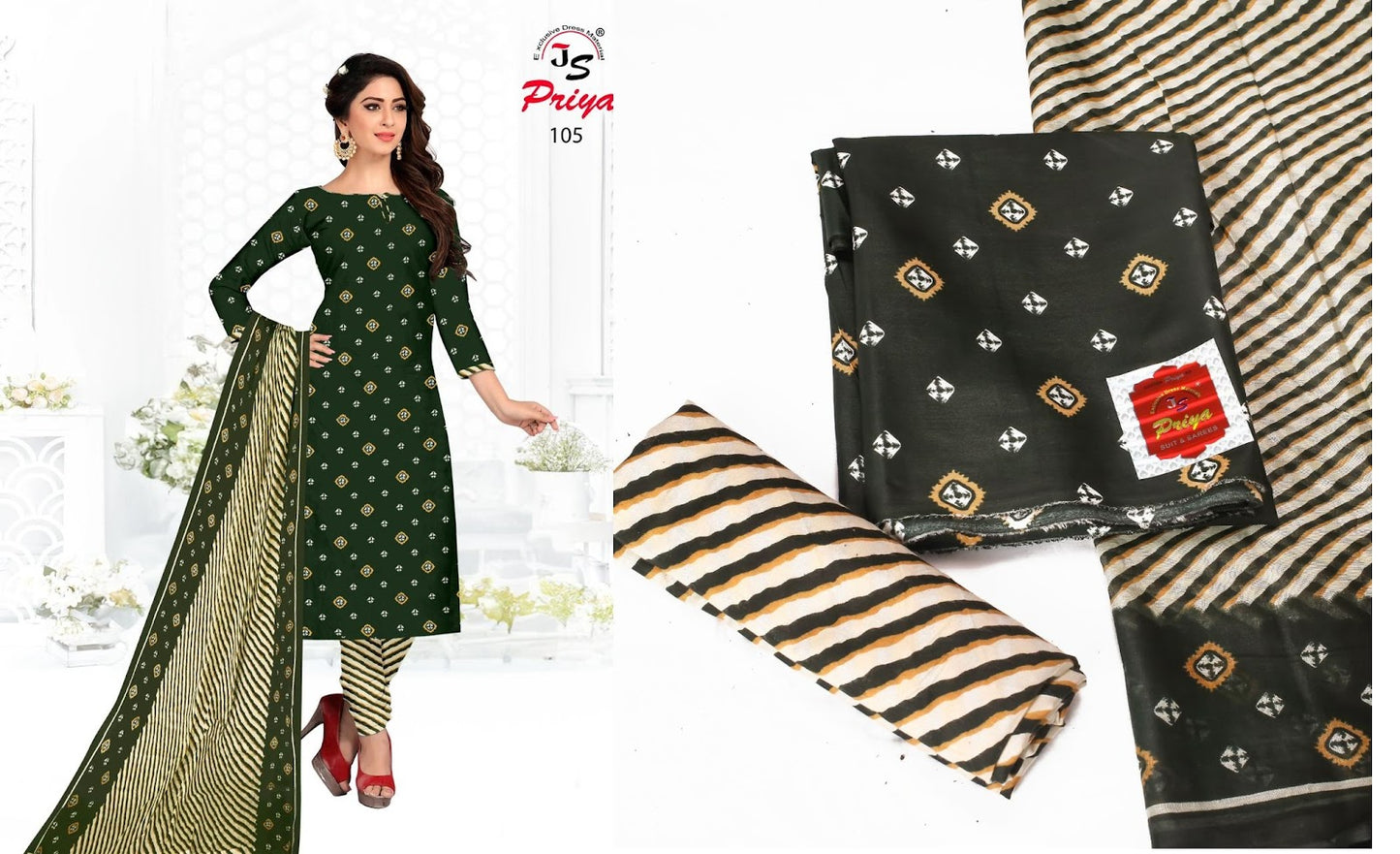 Pulse Vol 1 Js Priya Pant Style Suits