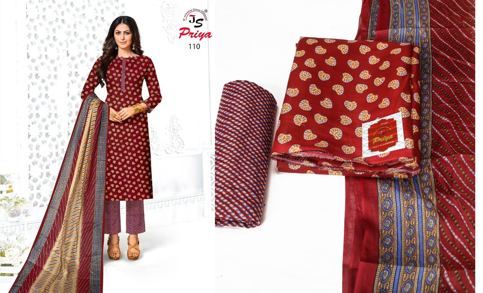 Pulse Vol 1 Js Priya Pant Style Suits