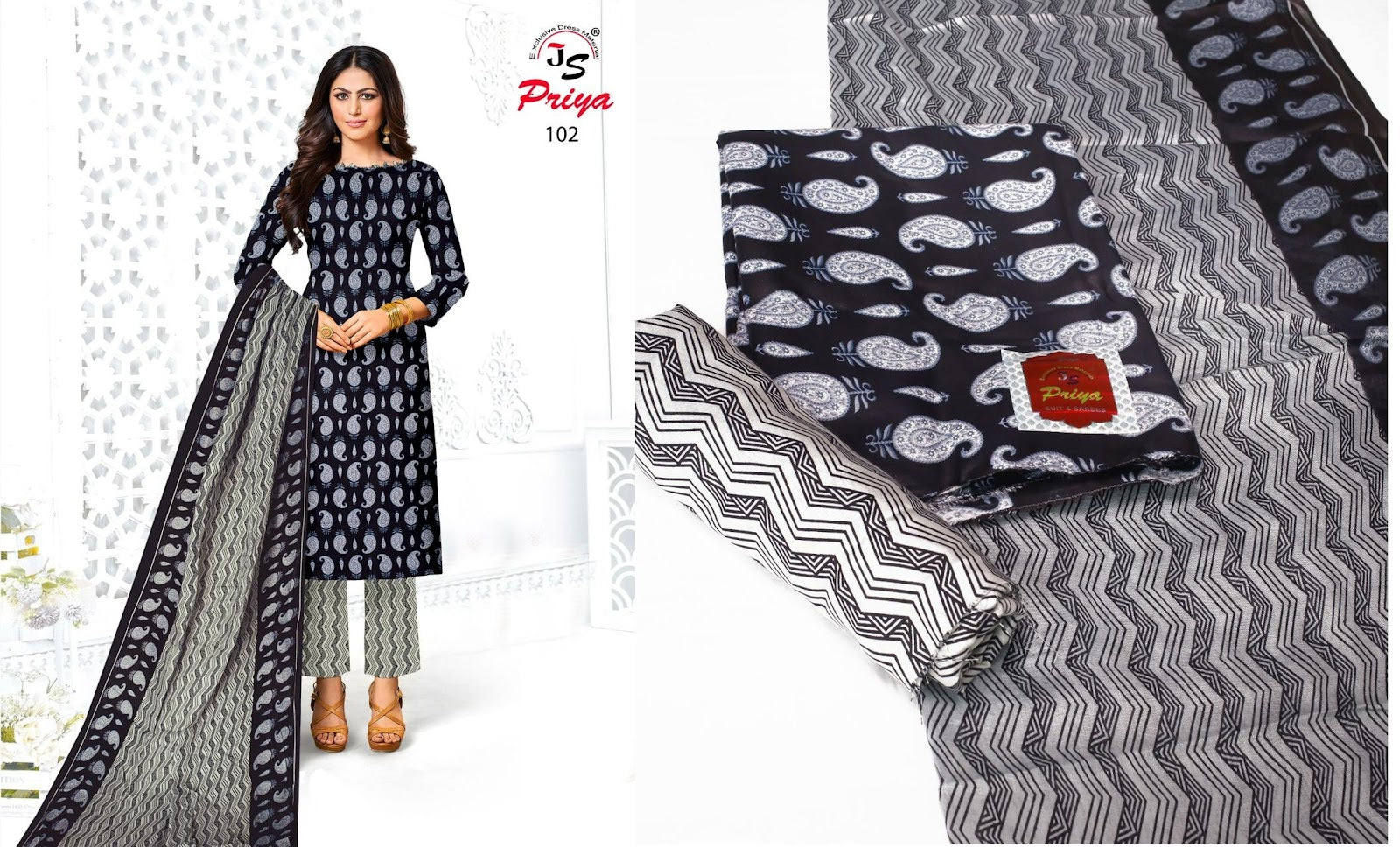 Pulse Vol 1 Js Priya Pant Style Suits