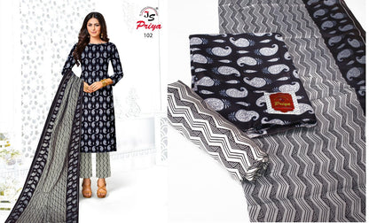 Pulse Vol 1 Js Priya Pant Style Suits