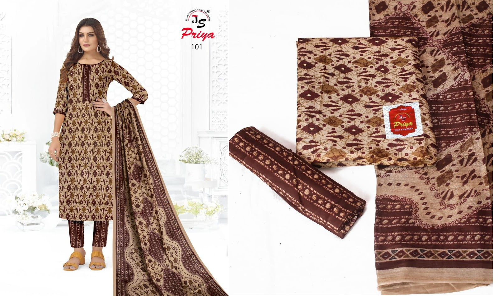 Pulse Vol 1 Js Priya Pant Style Suits