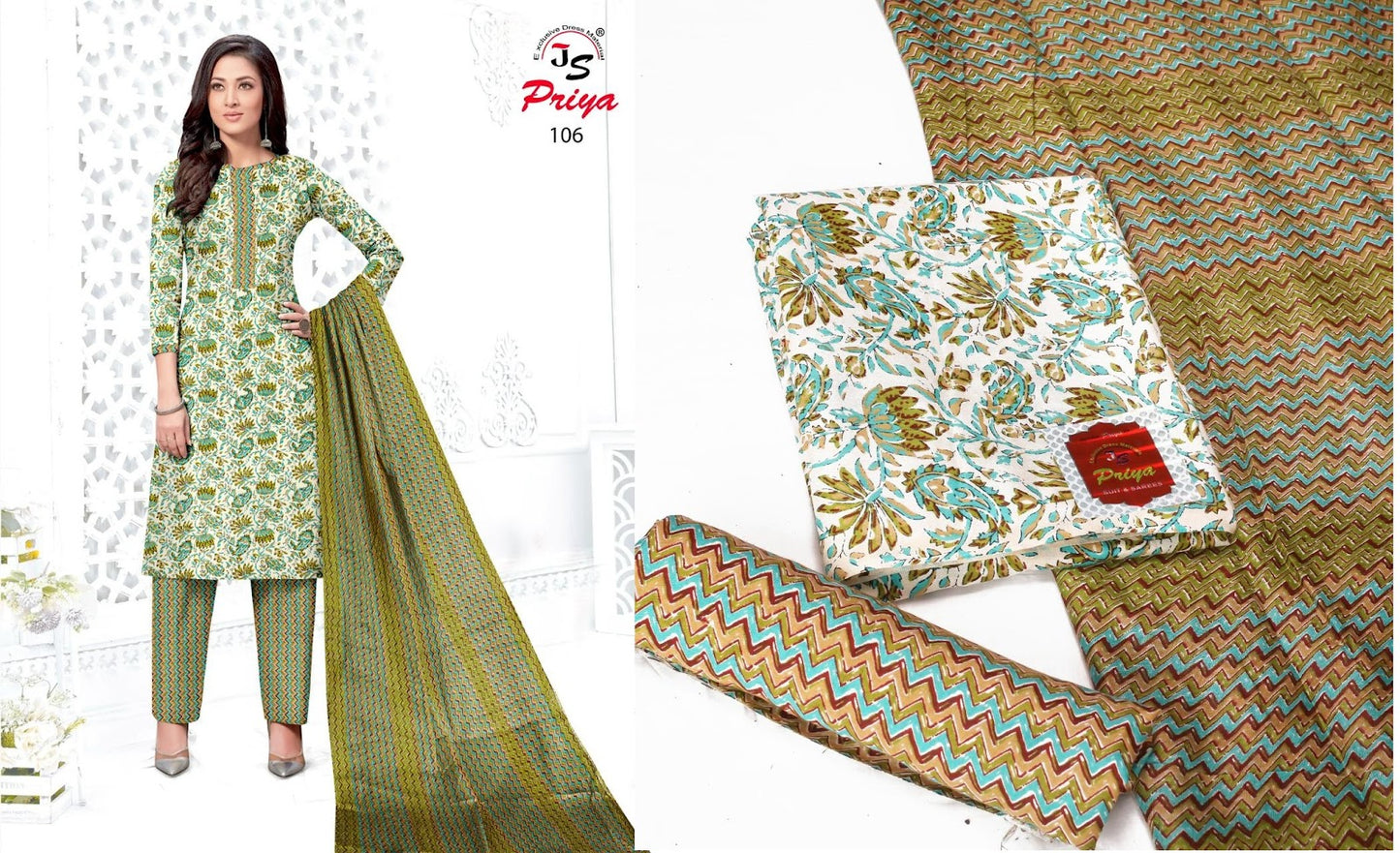 Pulse Vol 1 Js Priya Pant Style Suits