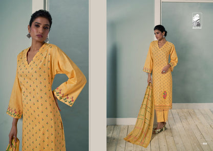 Pushp. Sahiba Cotton Lawn Pant Style Suits