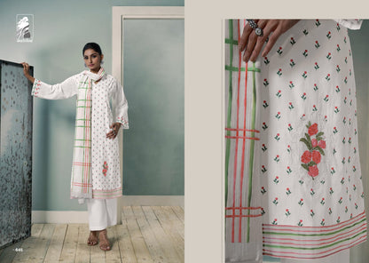 Pushp. Sahiba Cotton Lawn Pant Style Suits