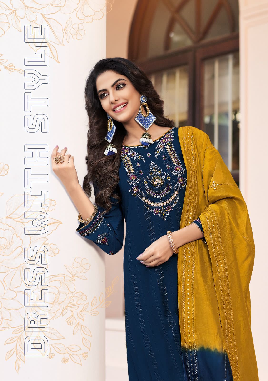 Pushpa Vol 3 Ladies Flavour Rayon Viscose Readymade Pant Style Suits