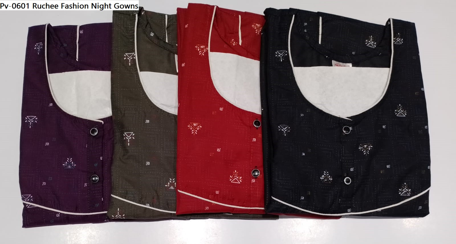 Pv-0601 Ruchee Fashion Night Gowns