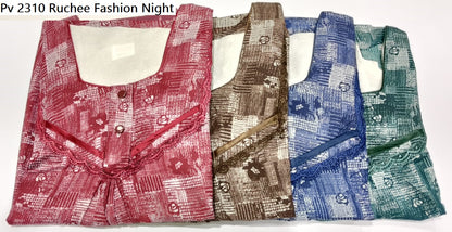 Pv 2310 Ruchee Fashion Night Gowns