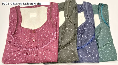 Pv 2310 Ruchee Fashion Night Gowns