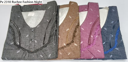 Pv 2310 Ruchee Fashion Night Gowns