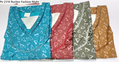 Pv 2310 Ruchee Fashion Night Gowns