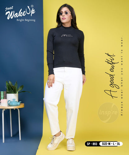 893 Wakeup Lycra Women Tshirt