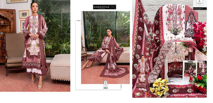 Queen Court Vol 2 Shraddha Nx Lawn Cotton Pakistani Salwar Suits