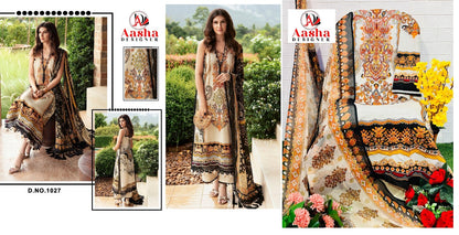 Queen Court Vol 3 Aasha Designer Cotton Pakistani Salwar Suits