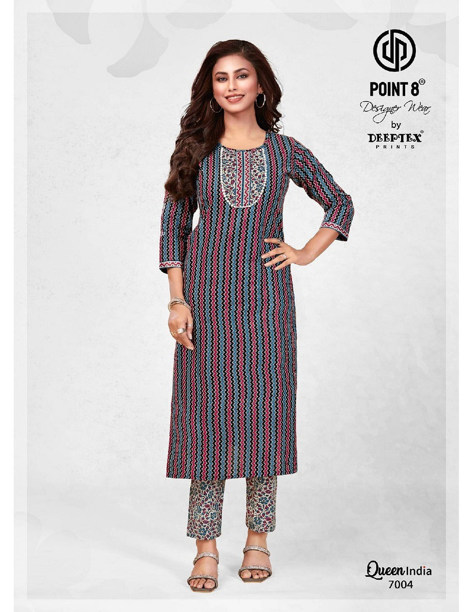 Queen India Vol 7 Deeptex Prints Cotton Co Ord Set