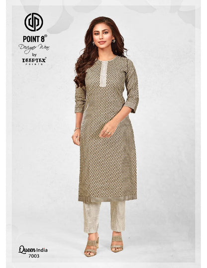 Queen India Vol 7 Deeptex Prints Cotton Co Ord Set
