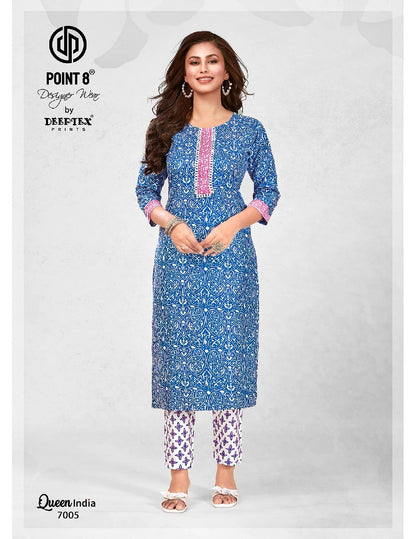 Queen India Vol 7 Deeptex Prints Cotton Co Ord Set