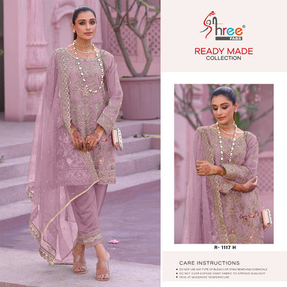 R 1117 Shree Fabs Organza Pakistani Readymade Suits
