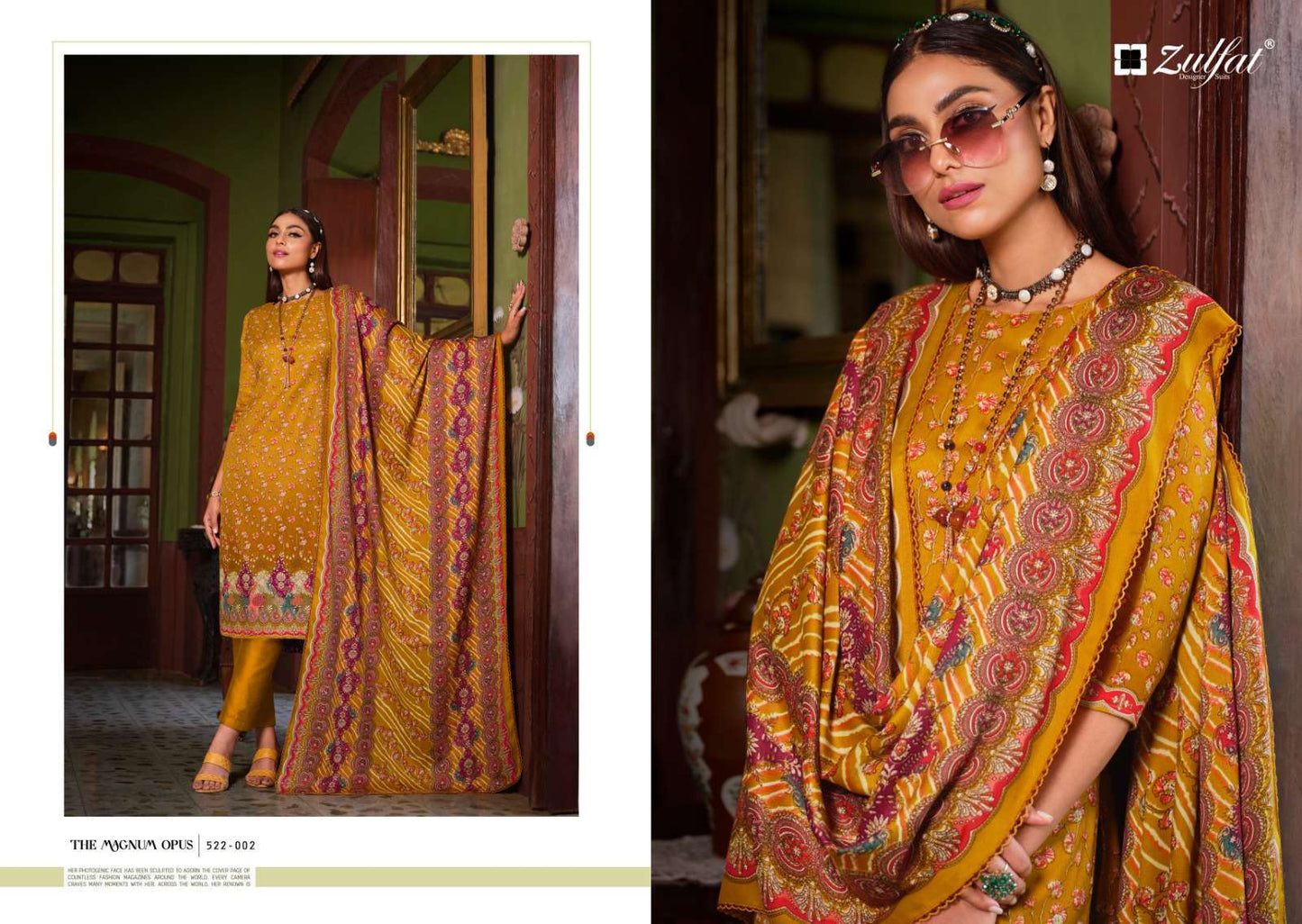 Raabia Belliza Designer Studio Pashmina Suits