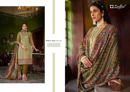 Raabia Belliza Designer Studio Pashmina Suits