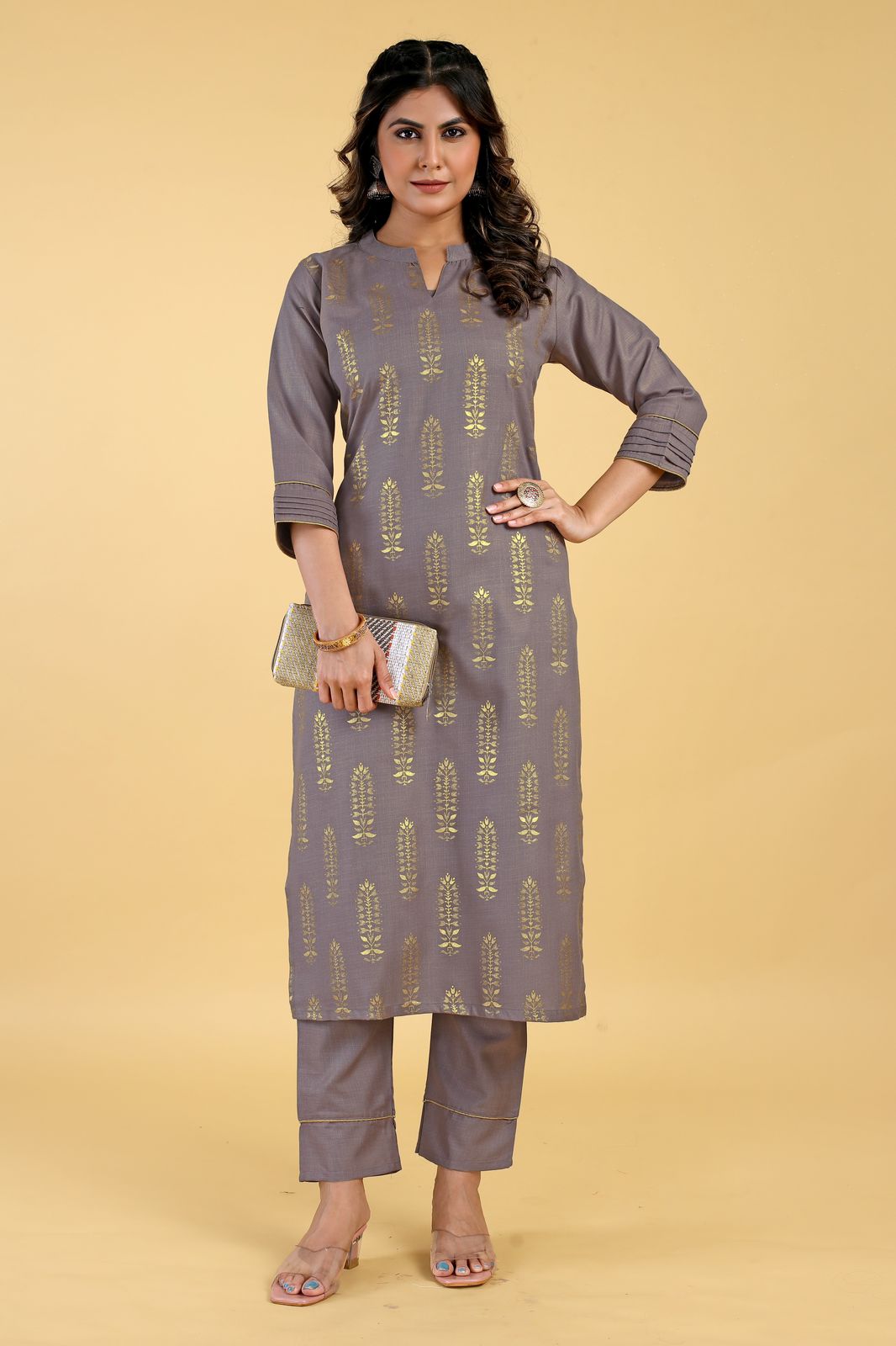 Radha 1 Seamore Kurti Bottom Set