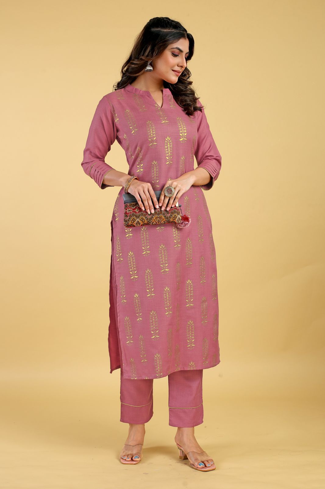 Radha 1 Seamore Kurti Bottom Set