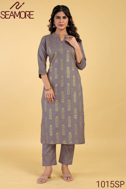 Radha 1 Seamore Kurti Bottom Set