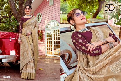 Radhe-7 5D Designer Dola Jacquard Sarees