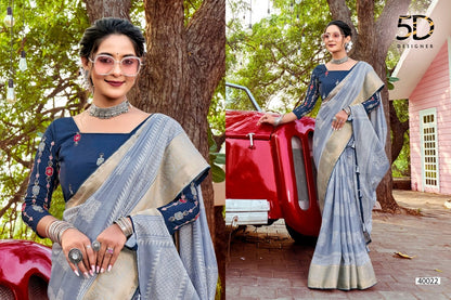 Radhe-7 5D Designer Dola Jacquard Sarees