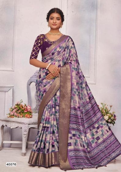 Radhe-9 5D Designer Soft Dola Sarees