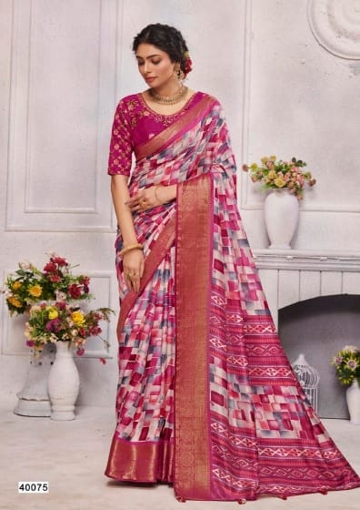 Radhe-9 5D Designer Soft Dola Sarees