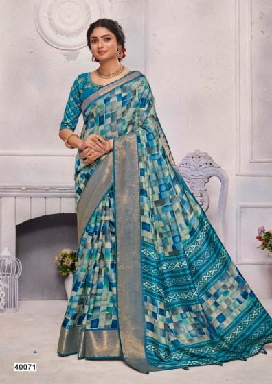 Radhe-9 5D Designer Soft Dola Sarees