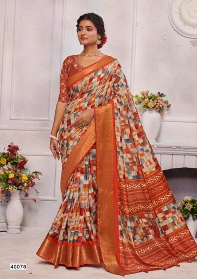 Radhe-9 5D Designer Soft Dola Sarees