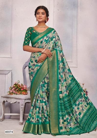 Radhe-9 5D Designer Soft Dola Sarees