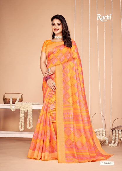 Radhika-1 Ruchi Silk Sarees