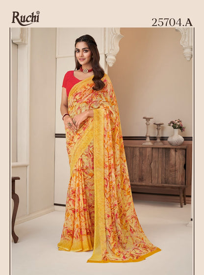 Ragaa Georgette-7 Ruchi Sarees
