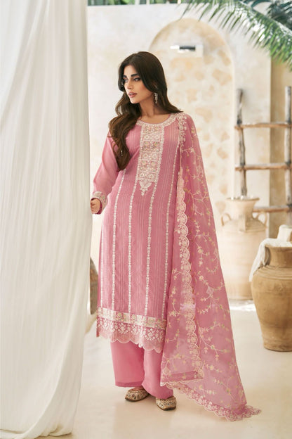 Raha Aashirwad Creation Silk Pant Style Suits
