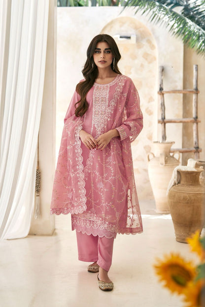 Raha Aashirwad Creation Silk Pant Style Suits