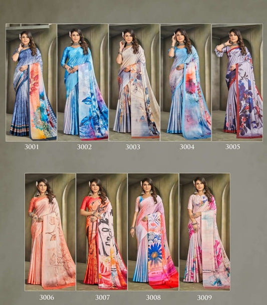 Raina Charmi Fashion Japan Sarees