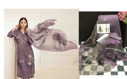 Raina Shahid Tawakkal Lawn Original Pakistani Suits